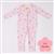 Bambi Mini Co. Wrigglesuit 3-6 Months Pink Festival Bloom