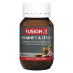 Fusion Immunity & Stress 30 Vegetarian Capsules Online Only