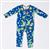 Bambi Mini Co. Wrigglesuit 6-12 Months (with Grippy Feet) Beaucoup Blue  