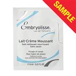 Sample Embryolisse Lait Creme Moussant Foaming Cream Milk 6ml