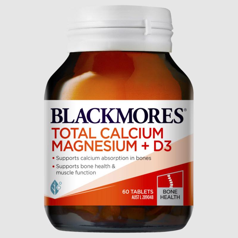 Buy Blackmores Total Calcium + Magnesium 60 Tablets Online at Chemist
