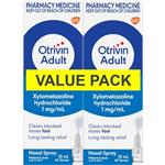 Otrivin Adult Nasal Spray Twin Pack