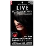 Schwarzkopf Live Salon Permanent 1.0 Black