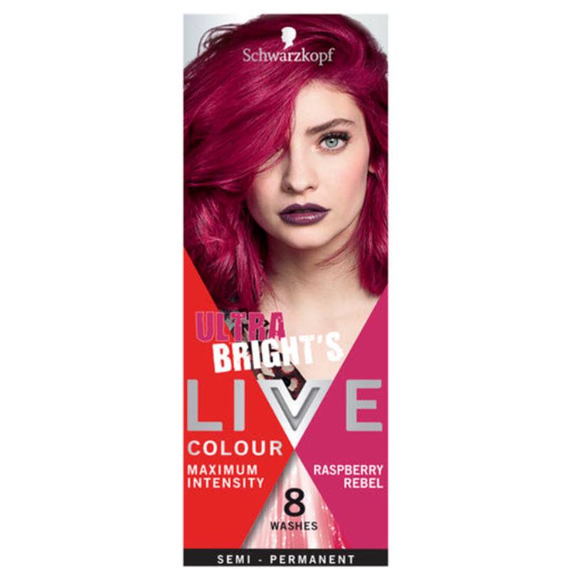 Buy Schwarzkopf Live Colour Ultra Brights Raspberry Rebel Online At