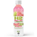 H2juice Belly Mix Pink Guava + Prebiotic & Vitamins 500ml