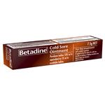Betadine Cold Sore Ointment - Cold Sore Treatment Cream - 7.5g