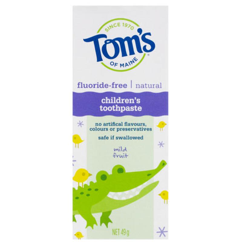 is tom's toothpaste safe to swallow