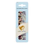 Lady Jayne Acetate Detangling Comb Assorted Colours