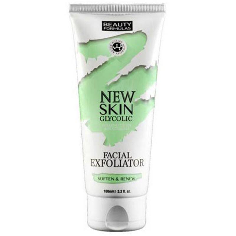Buy Beauty Formulas New Skin Glycolic Facial Exfoliator 100ml Online at