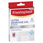 Elastoplast Ultra Sensitive Dressing XXL 8 x 10cm 5 Pack 
