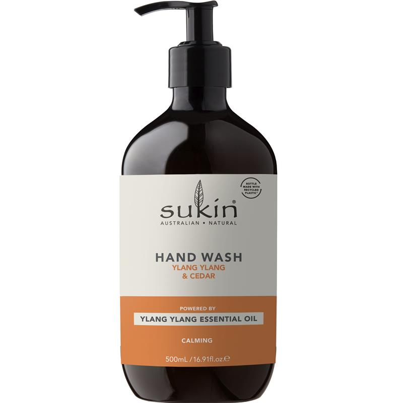 Sukin Cleansing Hand Wash Ylang Ylang & Cedar 500ml product image