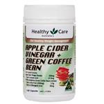 Healthy Care Apple Cider Vinegar + Green Coffee Bean 120 Capsules