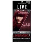 Schwarzkopf Live Salon Permanent 5.89 Dark Ruby Red