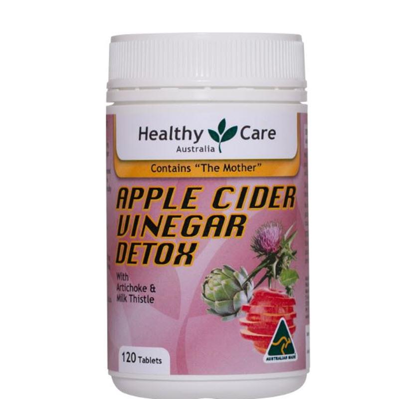 Buy Healthy Care Apple Cider Vinegar Detox 120 Tablets Online at
