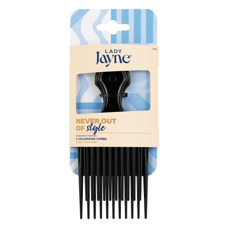 Buy Lady Jayne 2155 Comb Afro Duo 2 Pack Online at Chemist Warehouse®