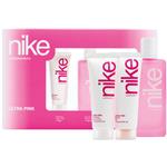 Nike Woman Ultra Pink Eau De Toilette 100ml 3 Piece Set