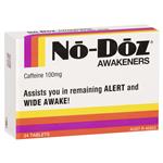 NoDoz Awakeners 24 Tablets