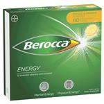 Berocca Energy Vitamin B & C Mango & Orange Flavour Effervescent Tablets 60 Pack Exclusive Size 