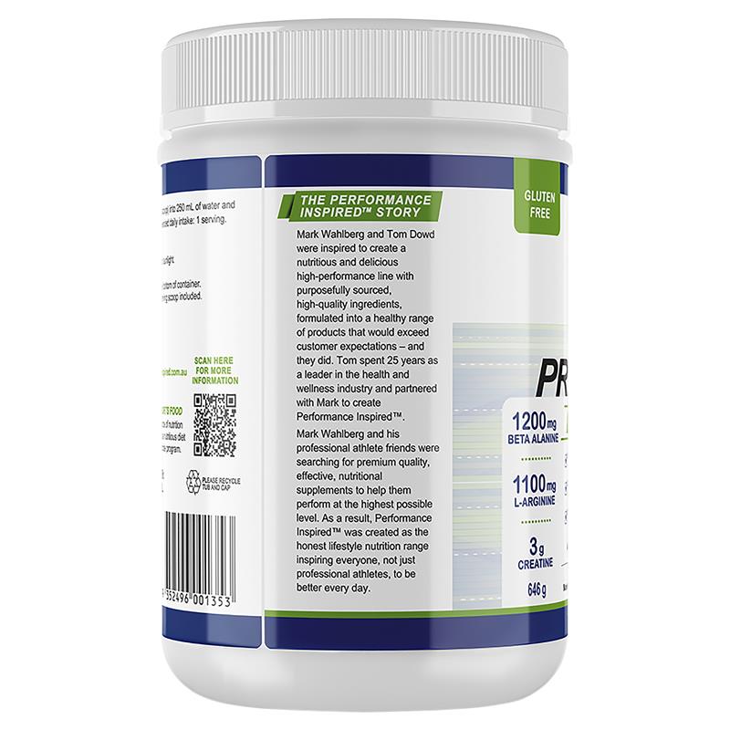 Buy Performance Inspired BCAA Plus Pineapple Mango Delight 630g Online