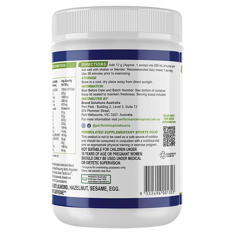 Buy Performance Inspired Explosive PreWorkout Natural Tropical Punch