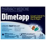 Dimetapp Day and Night PE Cough 24 Liquid Capsules