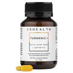 JSHEALTH Turmeric + 60 Tablets