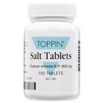 Toppin Salt Tablets 600mg 100 Pack
