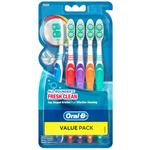 Oral B Toothbrush  All Rounder Fresh Clean Medium 5 Pack