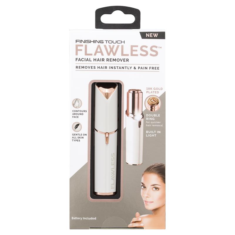 Finishing Touch Flawless Facial Hair Remover for Women, Electric