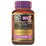 GO Healthy Kids Vitamin C 260mg Blackcurrant 60 Chewable Tablets