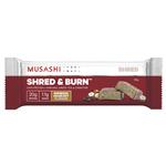 Musashi Shred and Burn Bar Hazelnut Espresso 60g