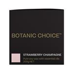 Botanic Choice Candle Strawberry Champagne 200g