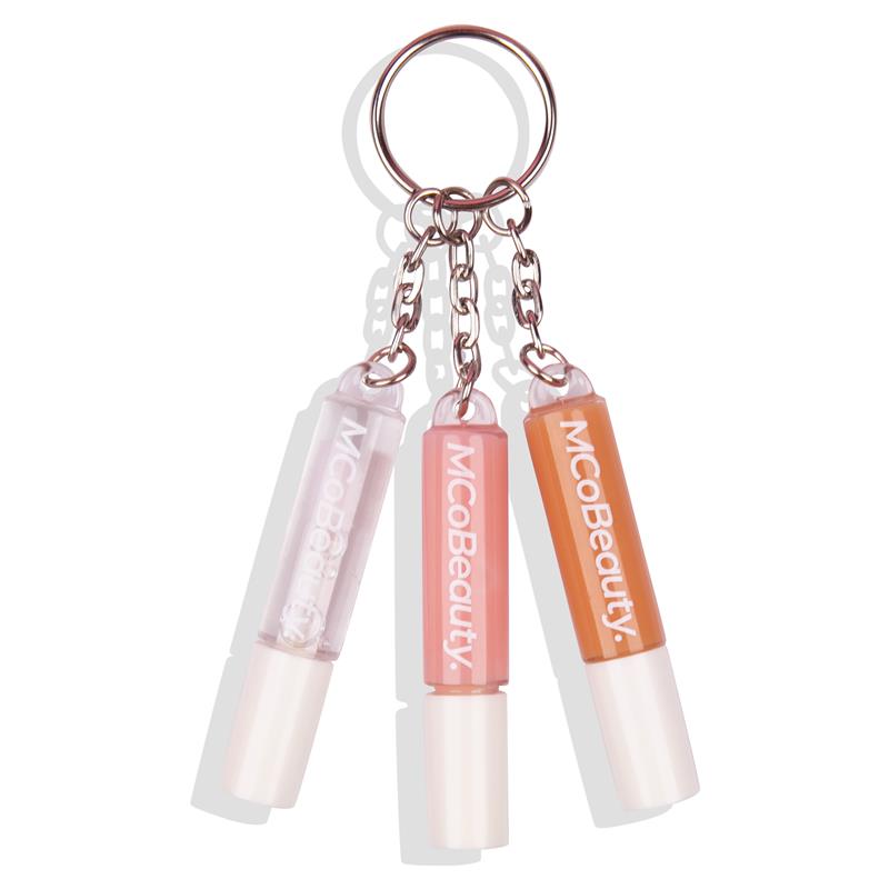 Buy MCoBeauty Lip Gloss Trio 3 In 1 Gloss Keyring Gloss Online at