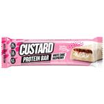 Muscle Nation Custard Protein Bar White Choc Raspberry 60g