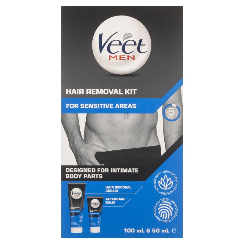 Buy Veet For Men Intimate Areas Hair Removal Kit Online at Chemist  Warehouse®