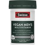 Swisse Vegan Mens Ultivite 60 Tablets