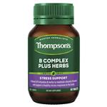 Thompsons B Complex Plus Herbs 60 Tablets