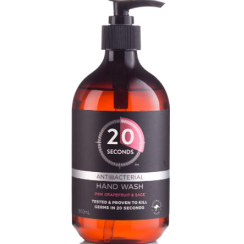 Buy 20Seconds Pink Grapefruit & Sage Antibacterial Hand Wash 500ml