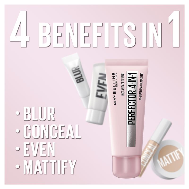Buy Maybelline Instant Age Rewind Instant Perfector 4 In 1 Matte Makeup  Light Online at Chemist Warehouse®