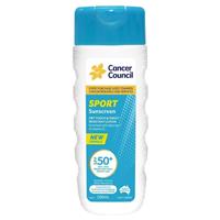 Cancer Council SPF 50 Sport Dry Touch & Sweat Resistant 200ml