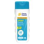 Cancer Council SPF 50 Sport Dry Touch & Sweat Resistant 200ml