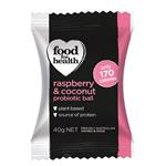 Food For Health Raspberry & Coconut Probiotic Ball 40g