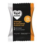 Food For Health Mango & Coconut Probiotic Ball 40g