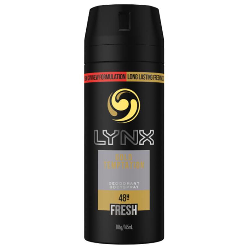 Buy Lynx Deodorant Gold Temptation 165ml Online at ePharmacy®