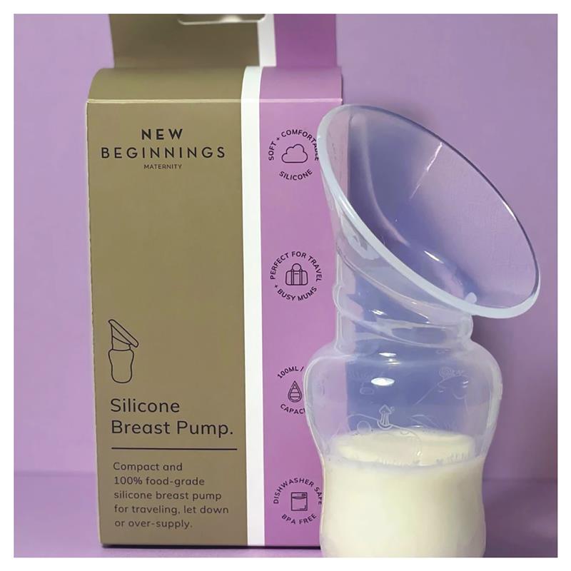 Silicone Manual Breast Pump – New Beginnings