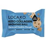 Locako Keto Collagen Brownie Ball Caramel Cookie Dough 30g