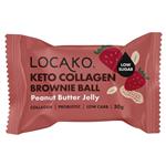 Locako Keto Collagen Brownie Ball Peanut Butter Jelly 30g