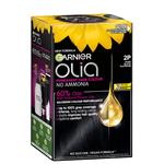 Garnier Olia 2P Platinum Black Permanent Hair Colour No Ammonia 60% Oils