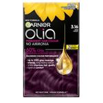 Garnier Olia 3.16 Deep Violet Permanent Hair Colour No Ammonia 60% Oils