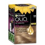 Garnier Olia 8.0 Blonde Permanent Hair Colour No Ammonia 60% Oils